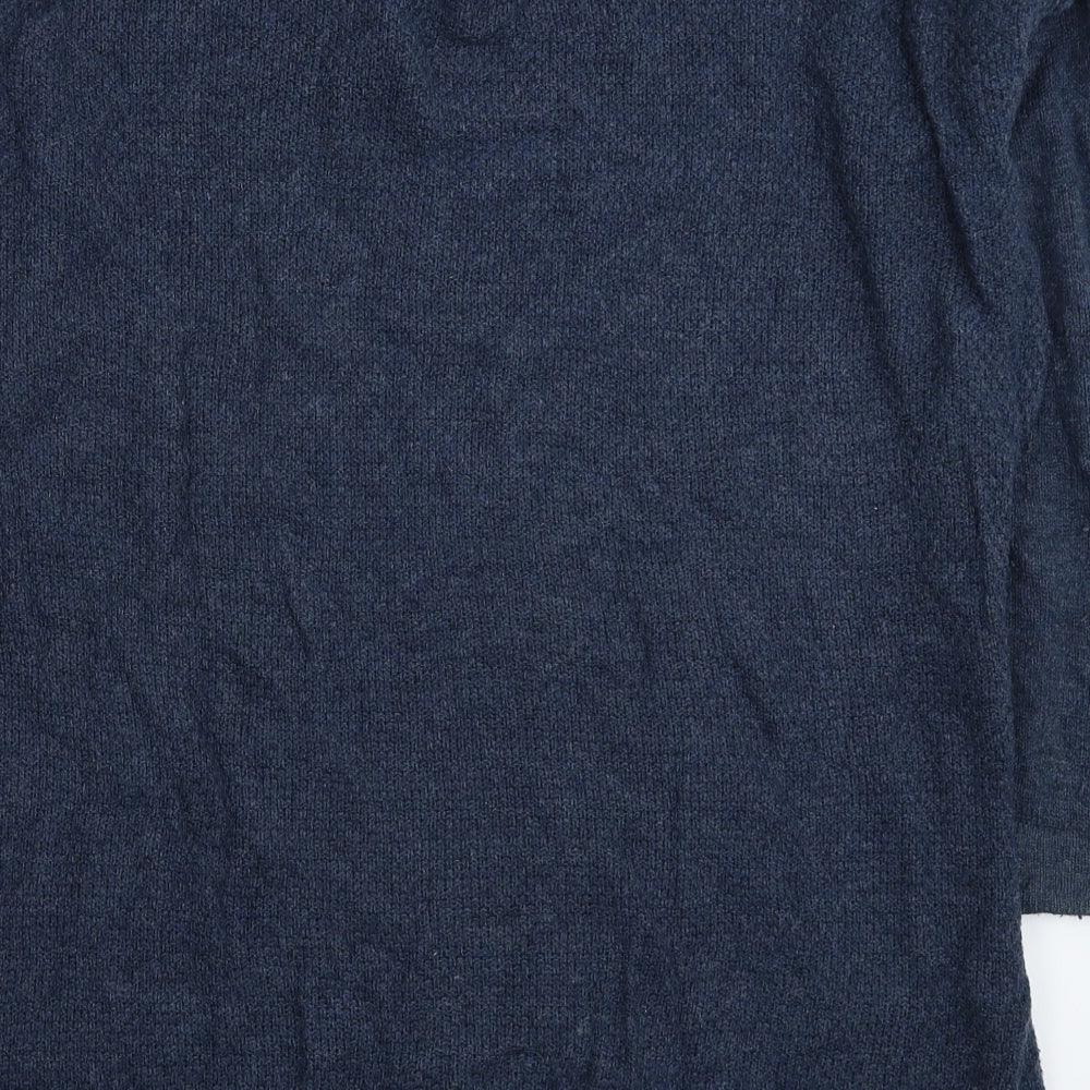George Womens Blue Knit Pullover Jumper Size 18