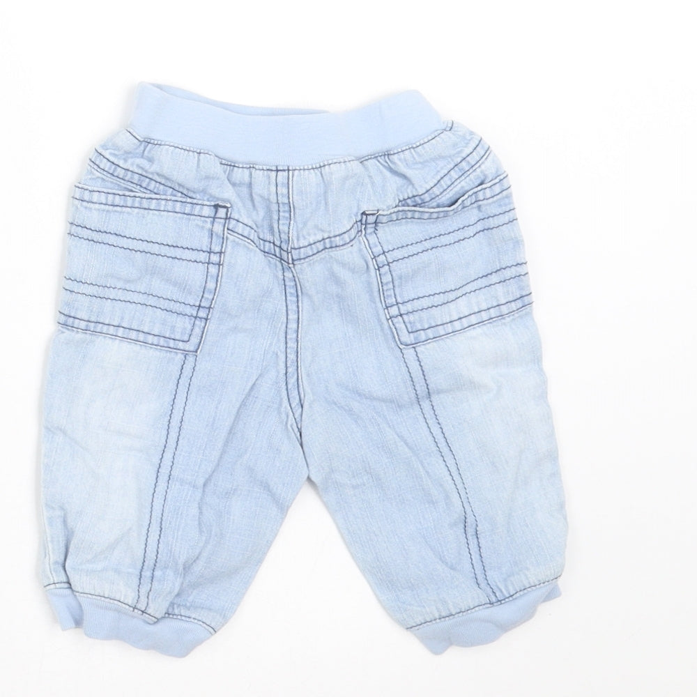 Cherokee Baby Blue Denim Trousers Size 0-3 Months