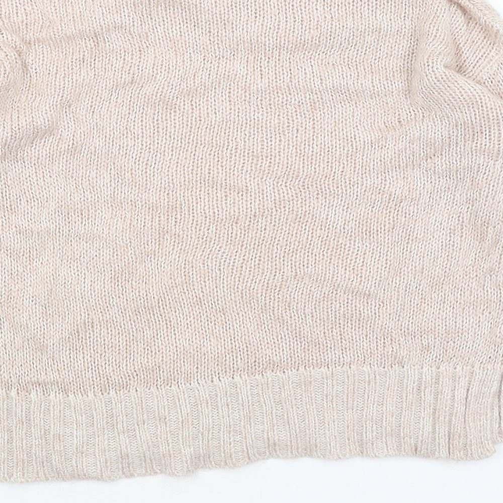 New Look Girls Beige Pullover Jumper Size 10-11 Years
