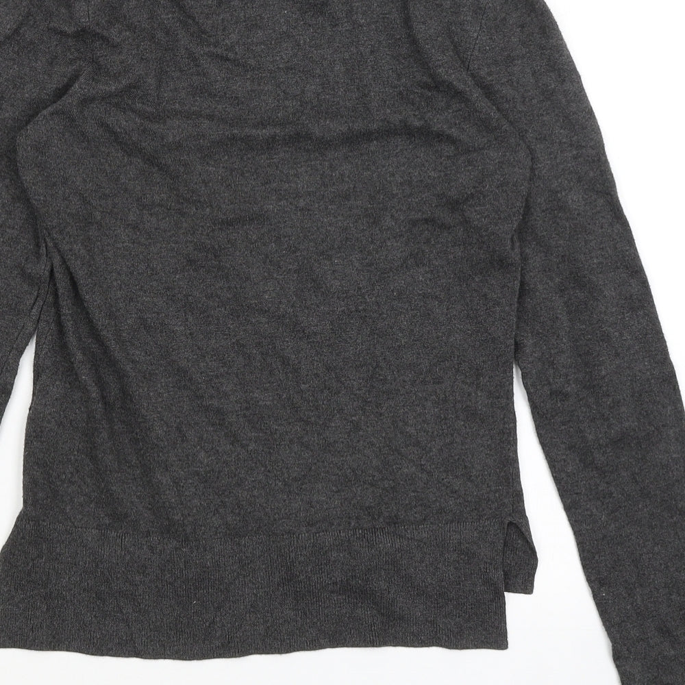 Zara Womens Grey Pullover Jumper Size M