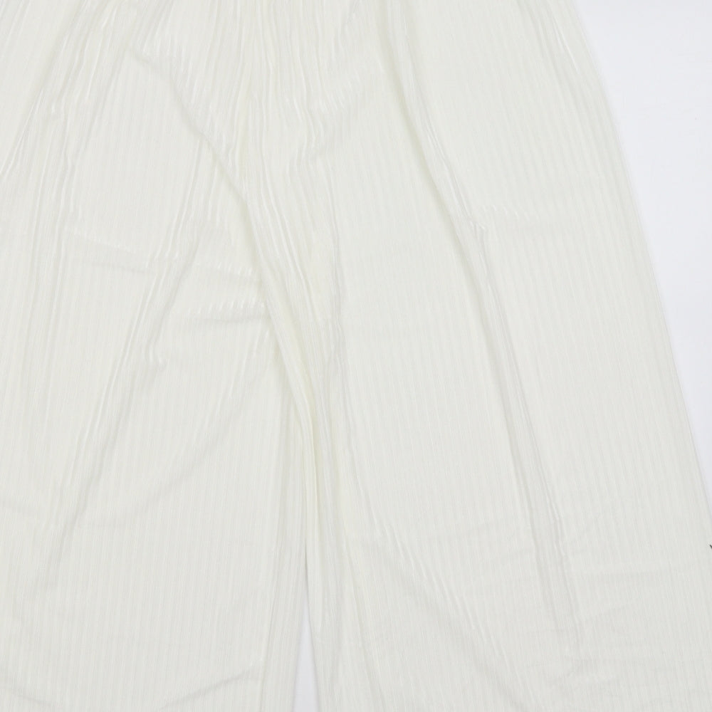 Preworn Womens Ivory Culotte Shorts Size S