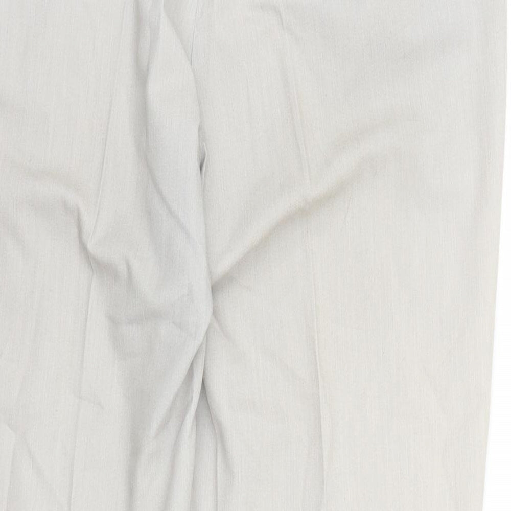 Dorothy Perkins Womens Beige Pedal Pusher Trousers Size 14 L25 in