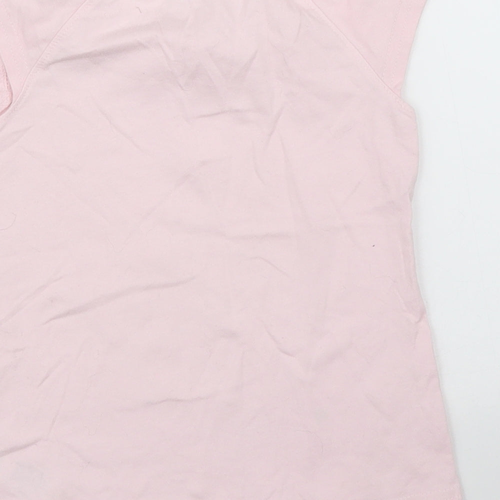 George Girls Pink Basic T-Shirt Size 3 Years