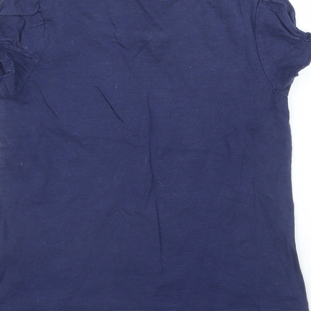 George Girls Blue Basic Blouse Size 3 Years