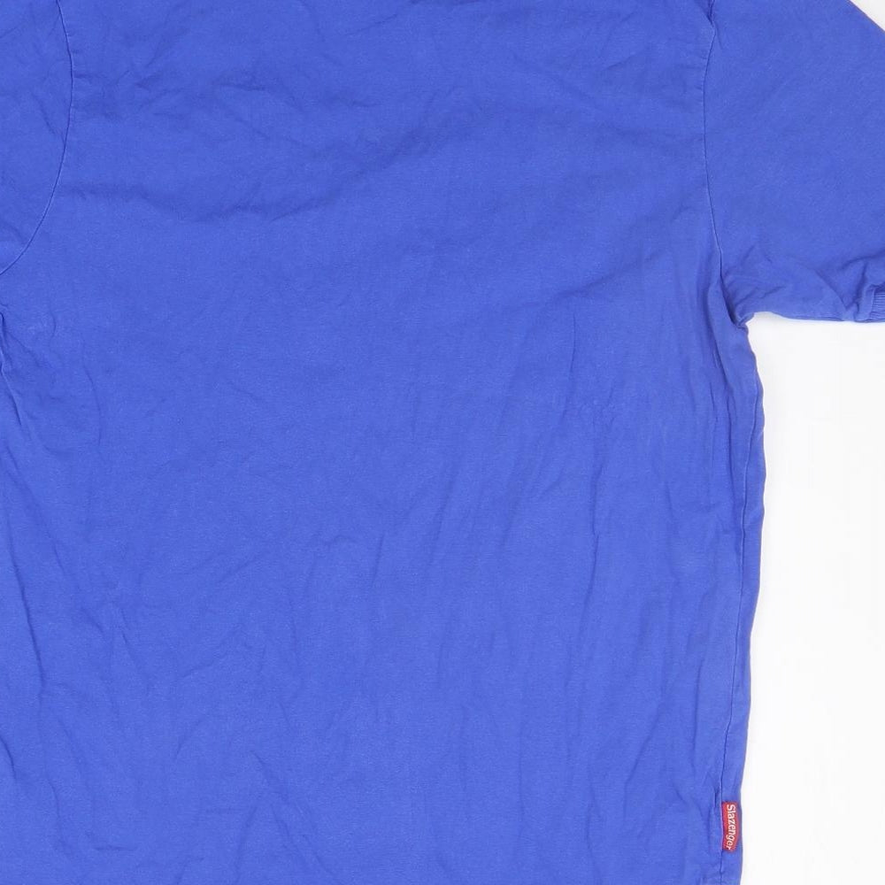 Slazenger Womens Blue Basic T-Shirt Size S