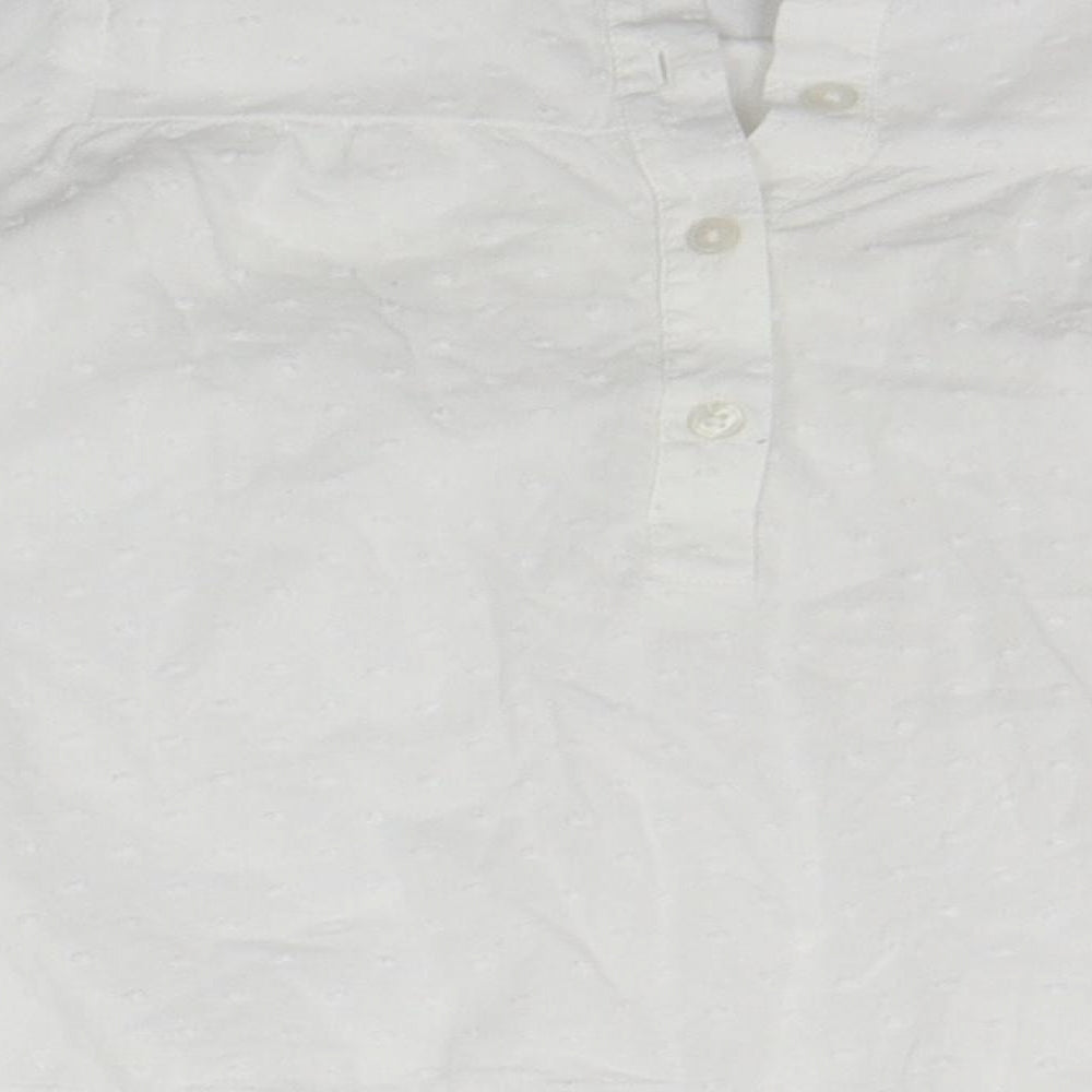 TU Baby White Basic Button-Up Size 18-24 Months
