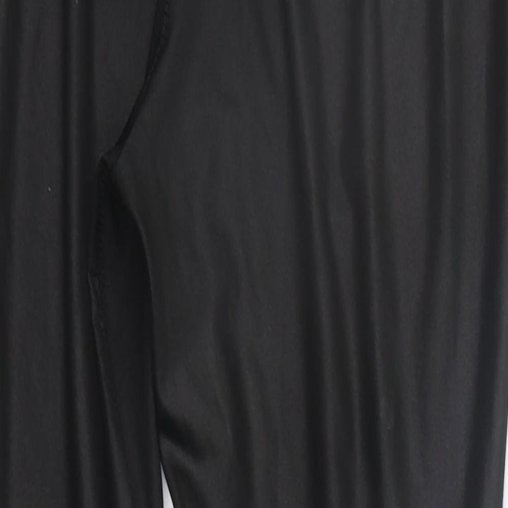 Boohoo Womens Black Jegging Trousers Size 12 L24 in