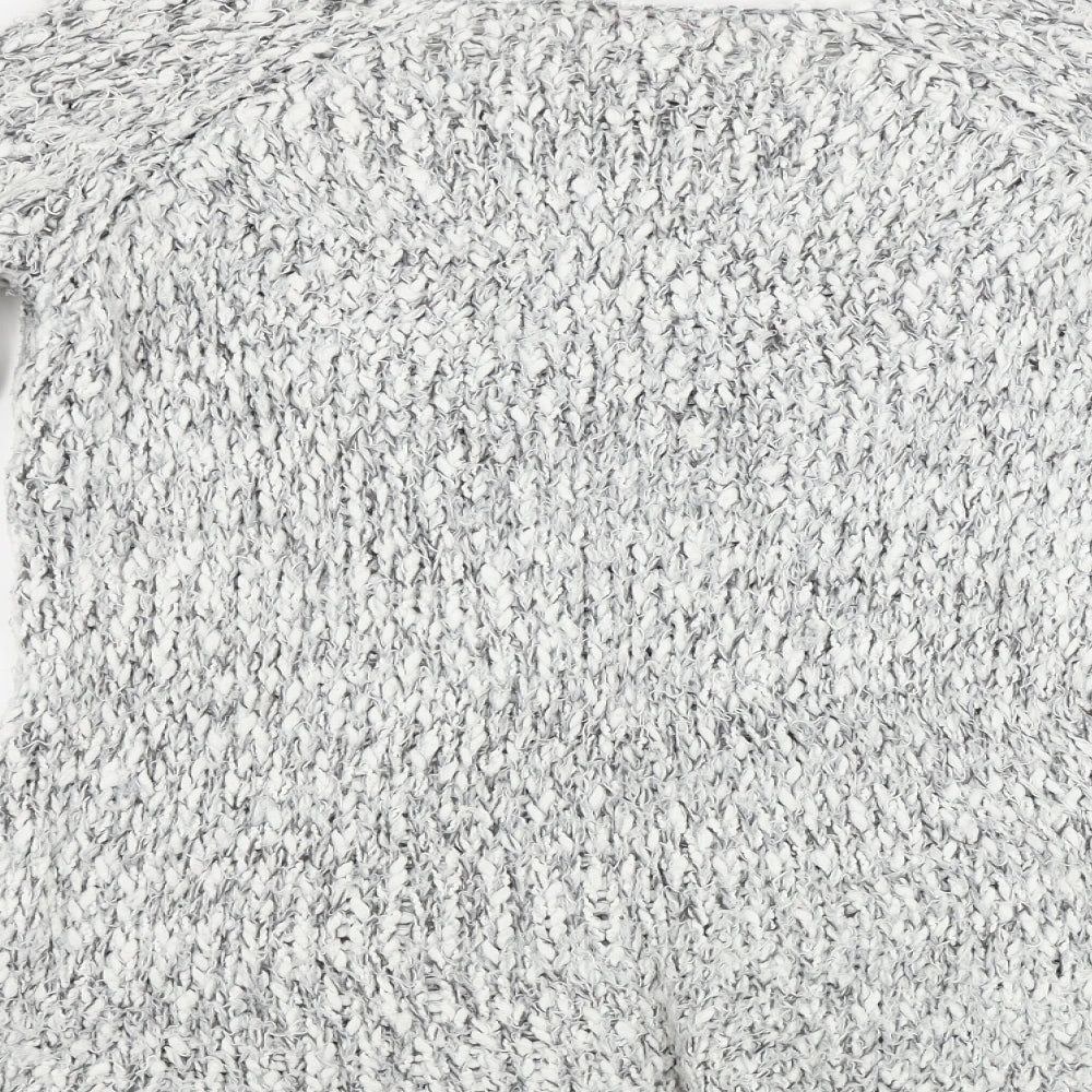 bad angels Womens Grey Pullover Jumper Size 10