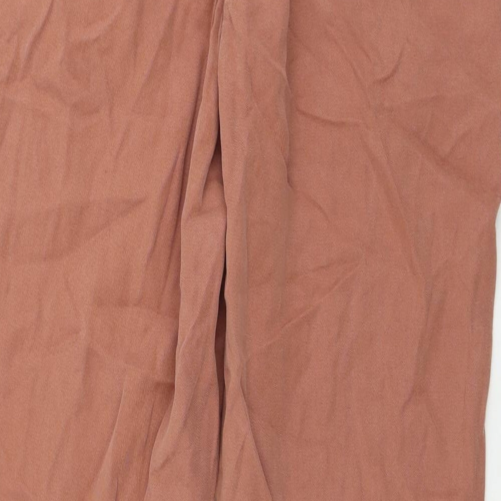Next Womens Pink Trousers Size 8 L26 in