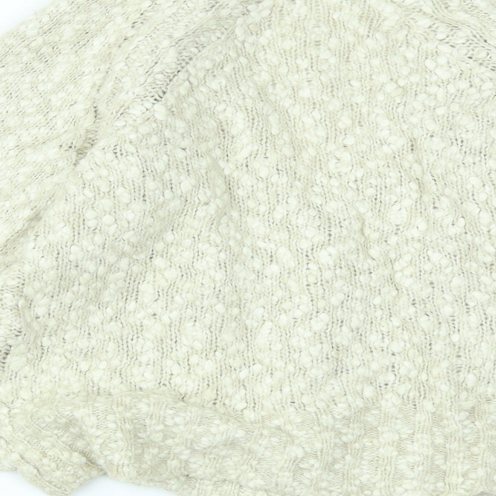 Next Womens Beige Cardigan Jumper Size M
