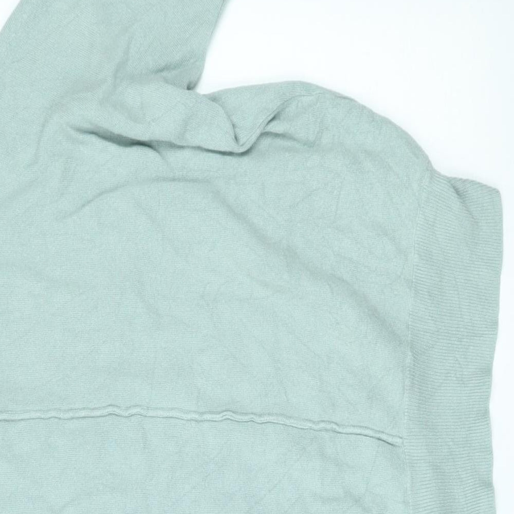 LEBEK Womens Green Basic Blouse Size 12