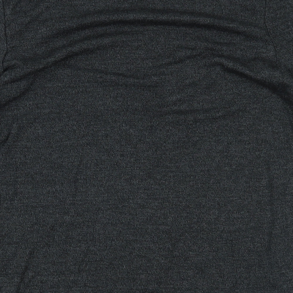 Spirit Womens Grey Basic Blouse Size M