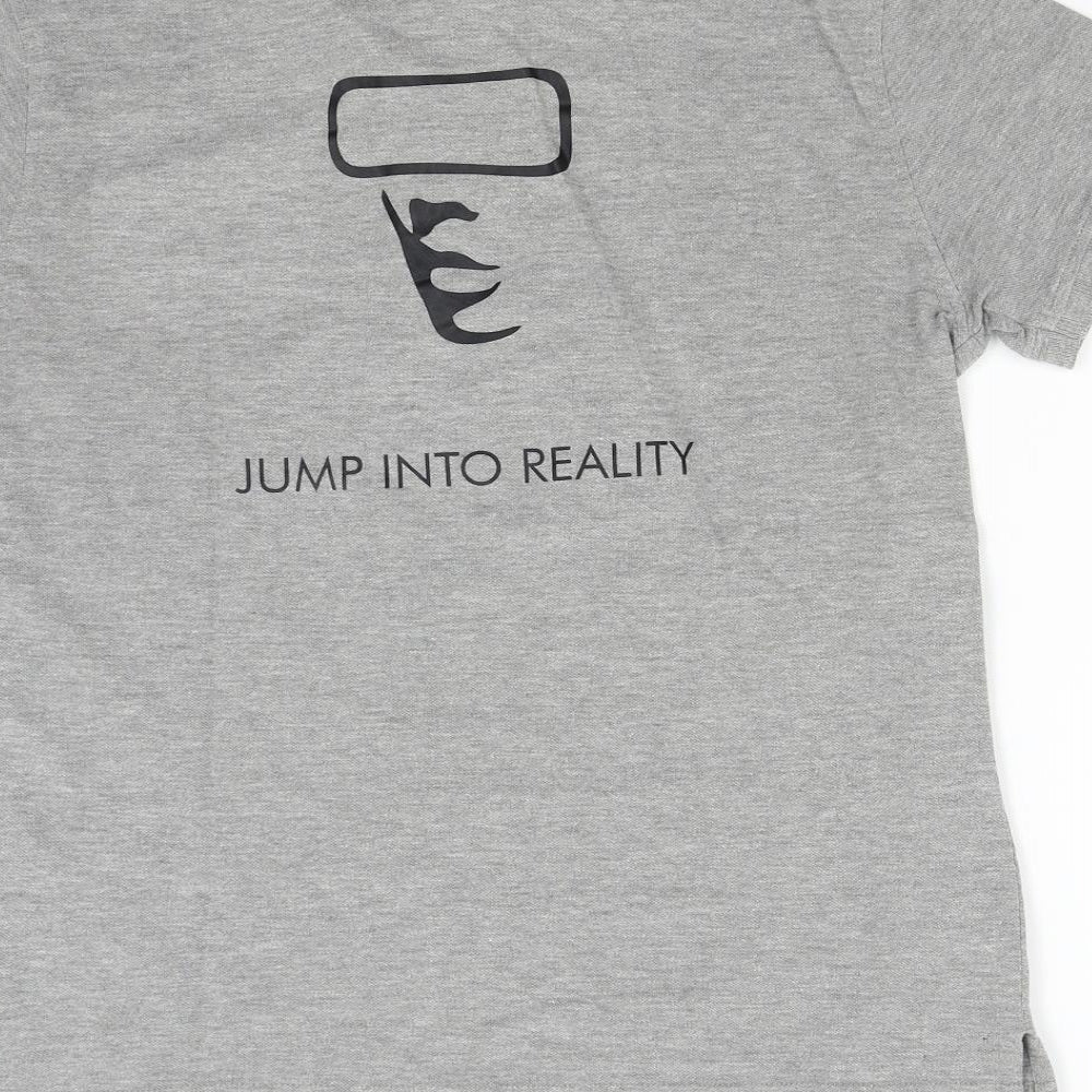 Clique Womens Grey Basic Polo Size M - Jump into Reality