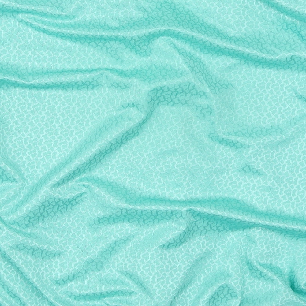 Classic Woman Womens Green Basic Button-Up Size 12