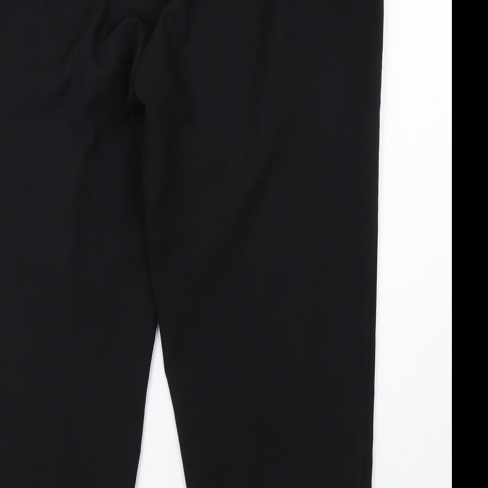 Bonmarché Womens Black Trousers Size 18 L28 in