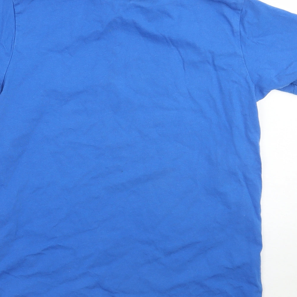 George Boys Blue Basic T-Shirt Size 10-11 Years