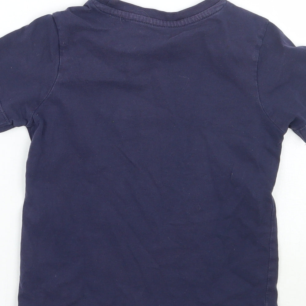 Nutmeg Girls Purple Basic T-Shirt Size 2 Years