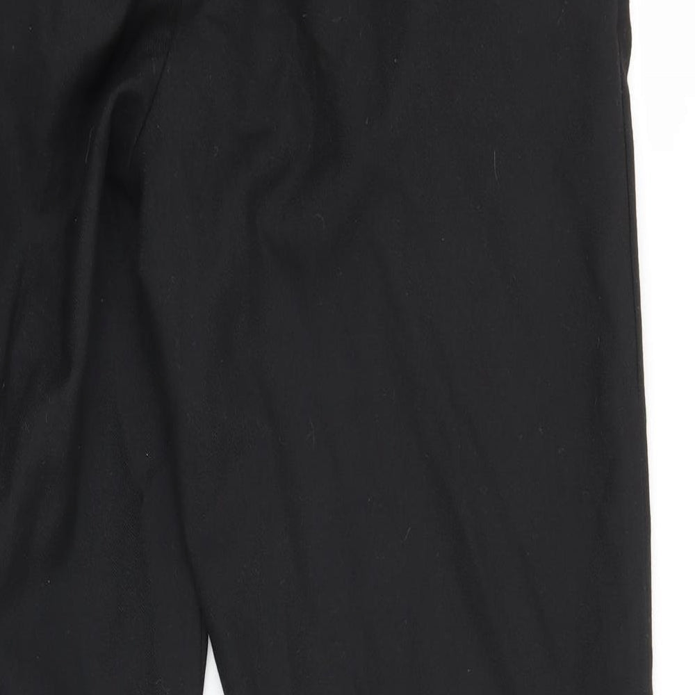 Bellfield Mens Black Trousers Size 30 L27 in