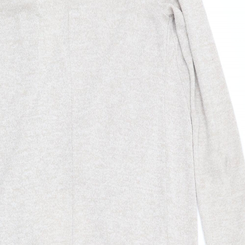 WAT G Womens Beige Cardigan Jumper Size S - Waterfall Cardigan
