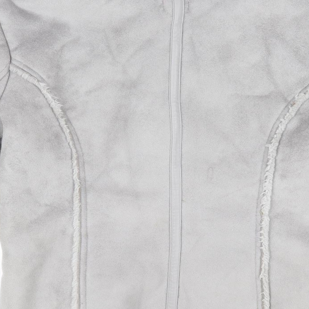 Florence and Fred Womens Grey Overcoat Coat