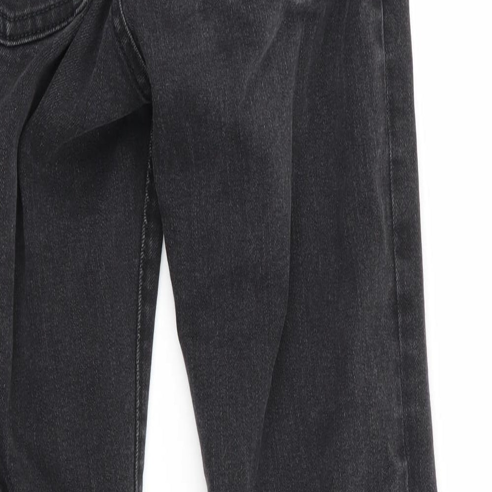 Old Navy Girls Black Straight Jeans Size 12 Years - Distressed Jeans