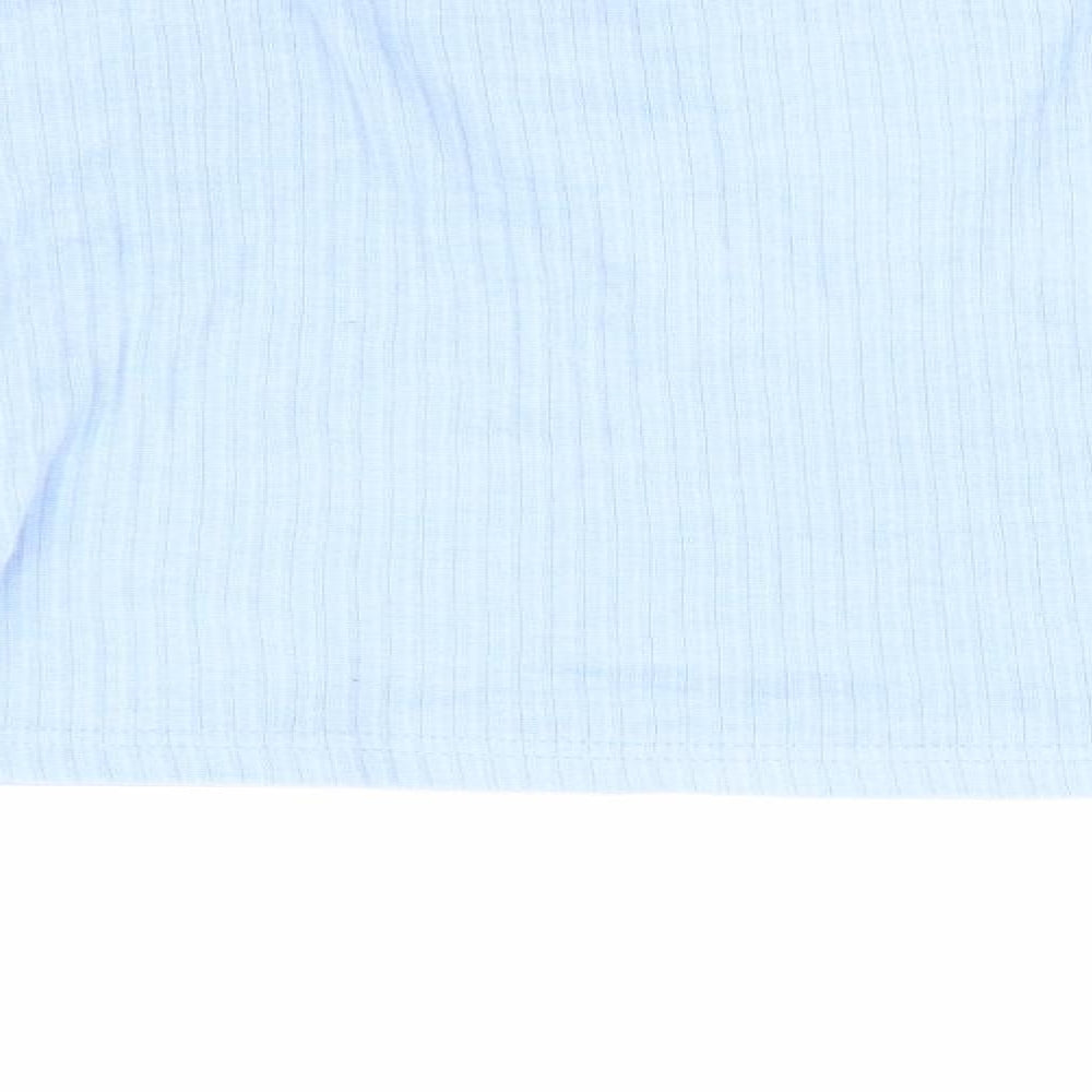 Missguided Womens Blue Cropped T-Shirt Size 12
