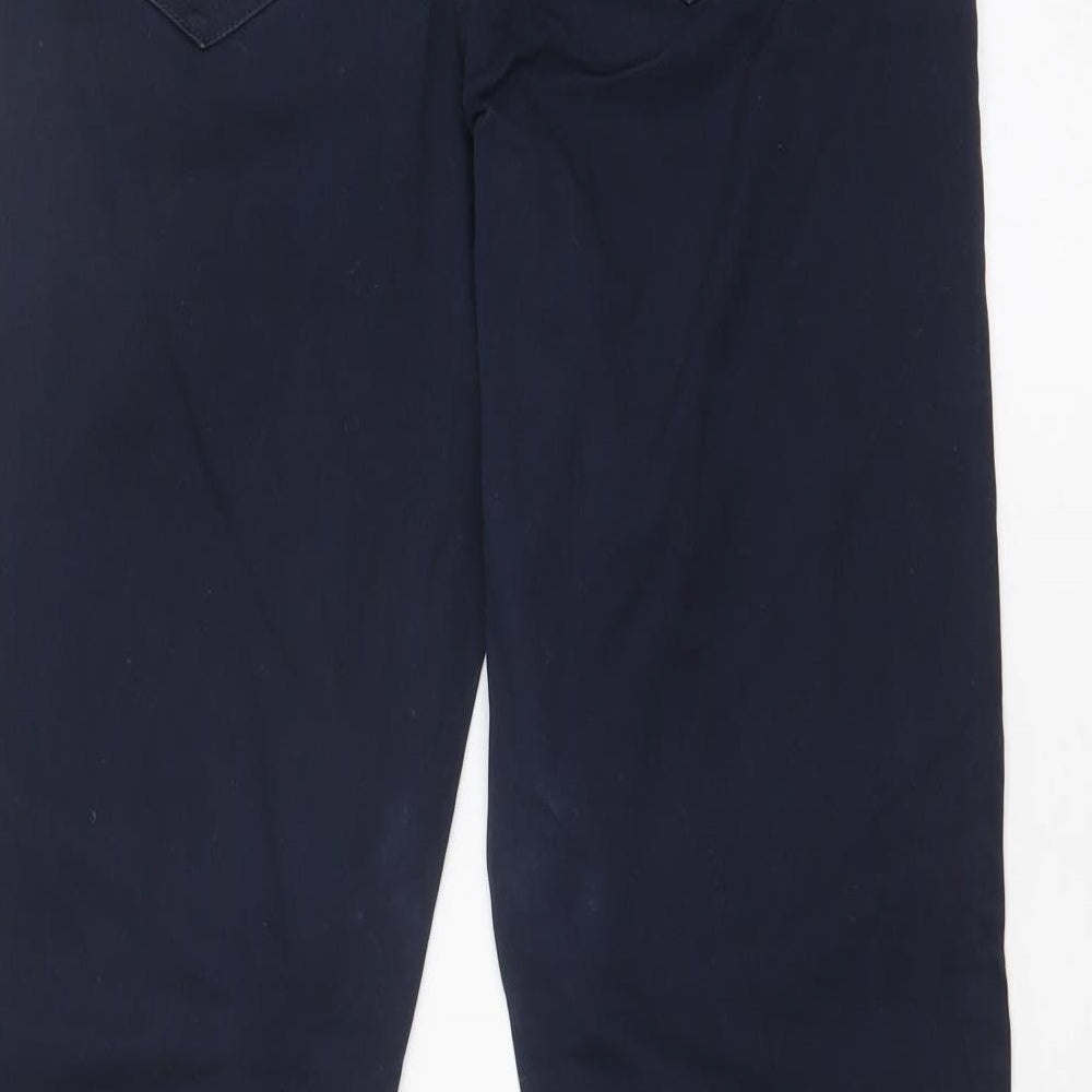 Preworn Womens Blue Straight Jeans Size 8 L28 in