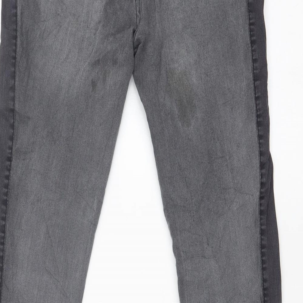 Janina Womens Grey Skinny Jeans Size 8 L27 in