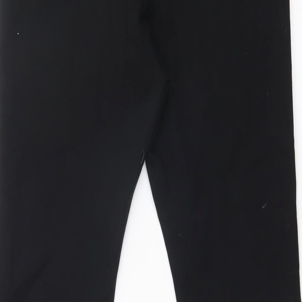 M&S Womens Black Trousers Size 32 in L25 in