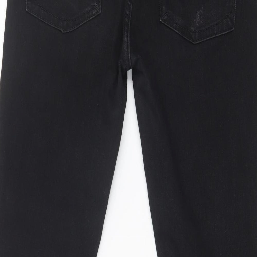DIAMONDS & DIVA Womens Black Skinny Jeans Size 10 L25 in