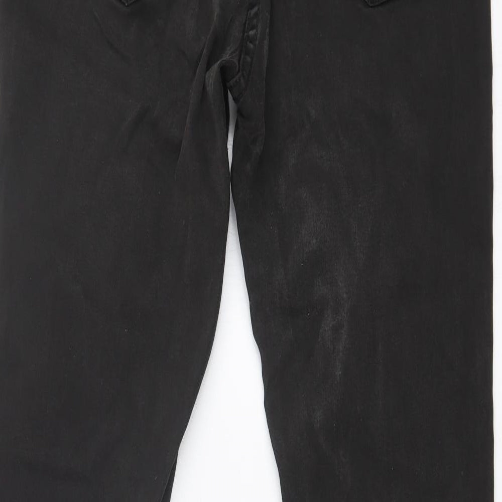 Next Womens Black Skinny Jeans Size 10 L28 in
