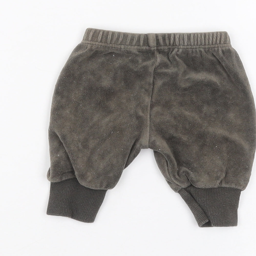 Mothercare Baby Green Sweatpants Trousers Size 0-3 Months