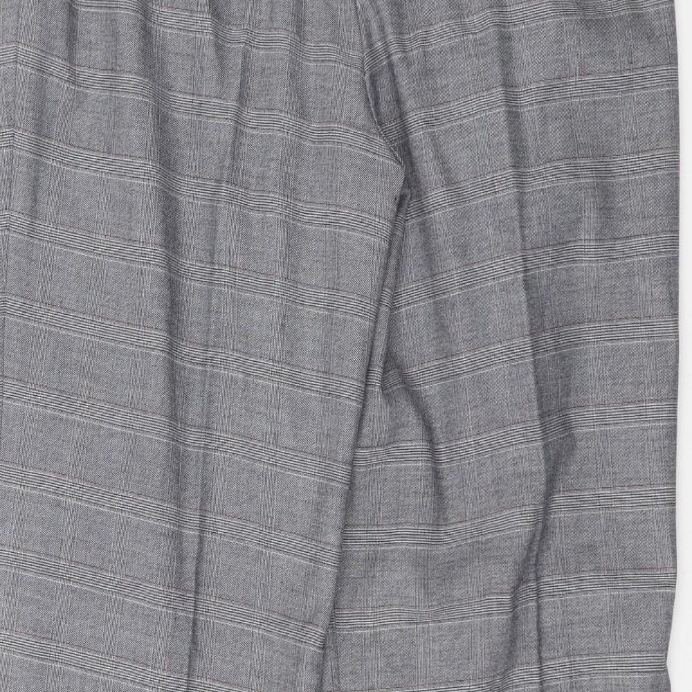 Per Una Womens Grey Trousers Size 14 L27 in
