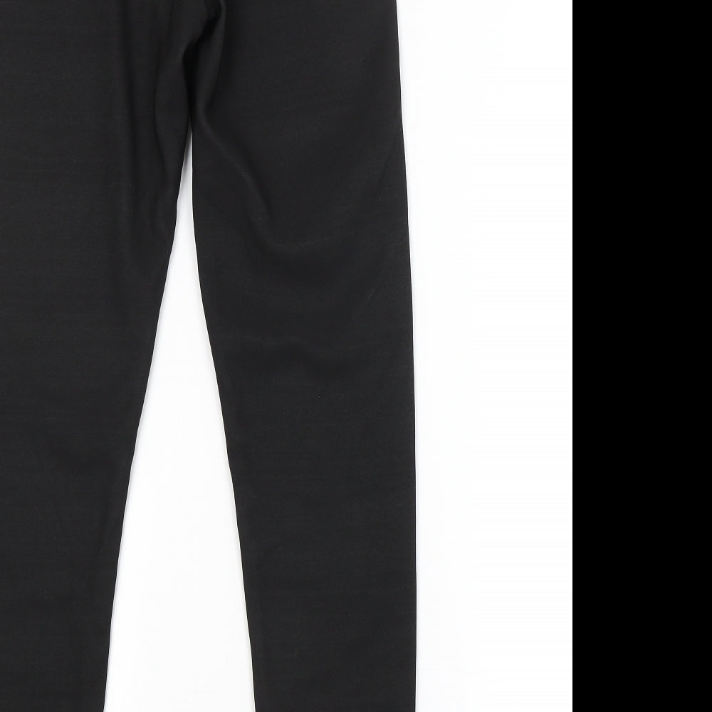Preworn Womens Black Jogger Leggings Size S L26 in