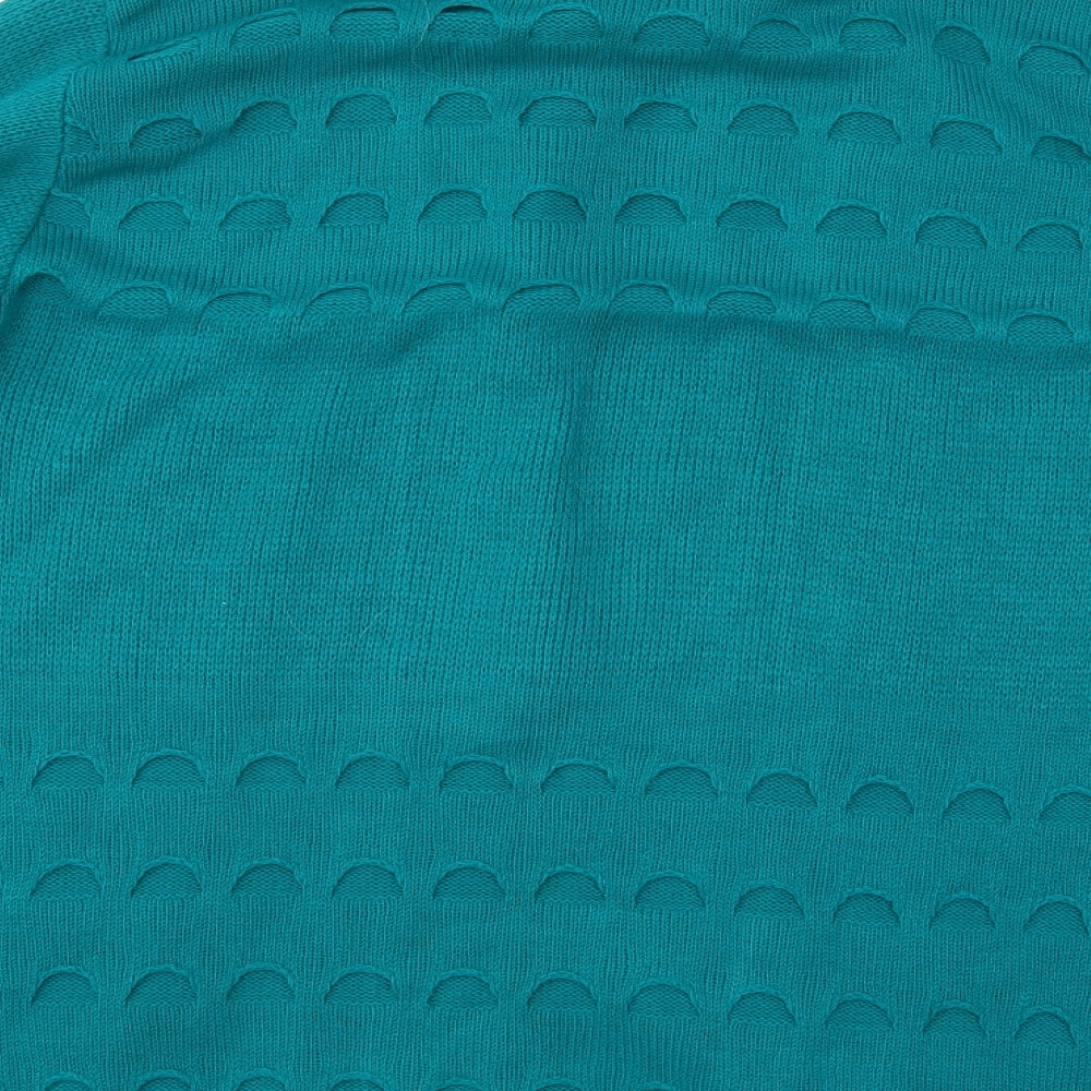 CHIC Womens Green Cardigan Jumper Size XL