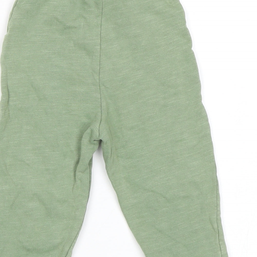 Matalan Baby Green Sweatpants Trousers Size 9 Months