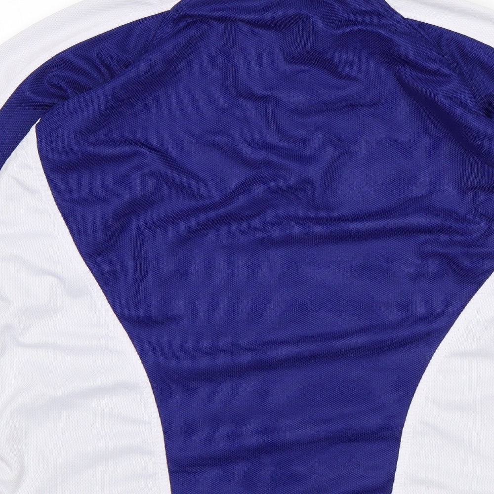 Falcon Mens Blue Polo Size L