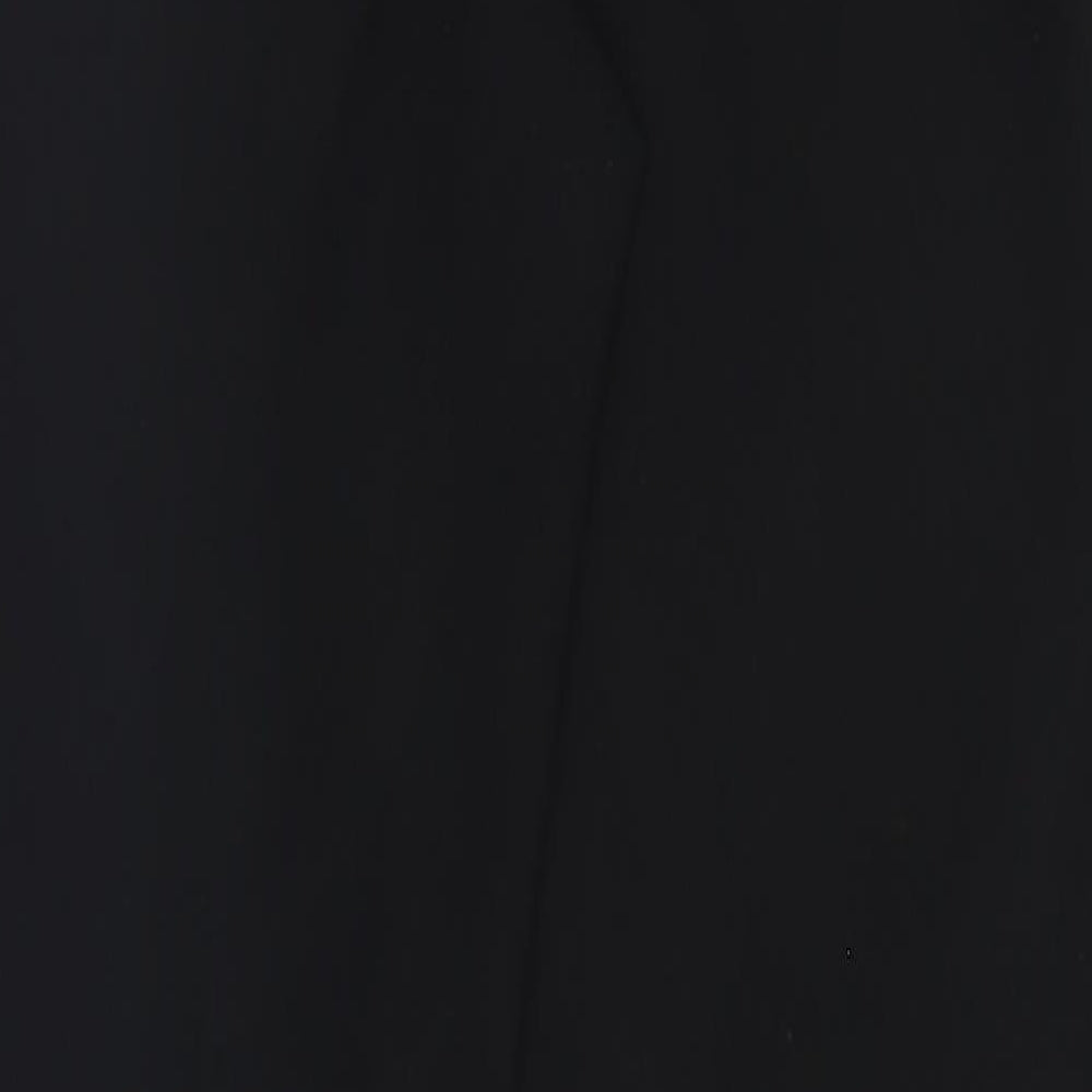 Marks and Spencer Womens Black Trousers Size 8 L28 in