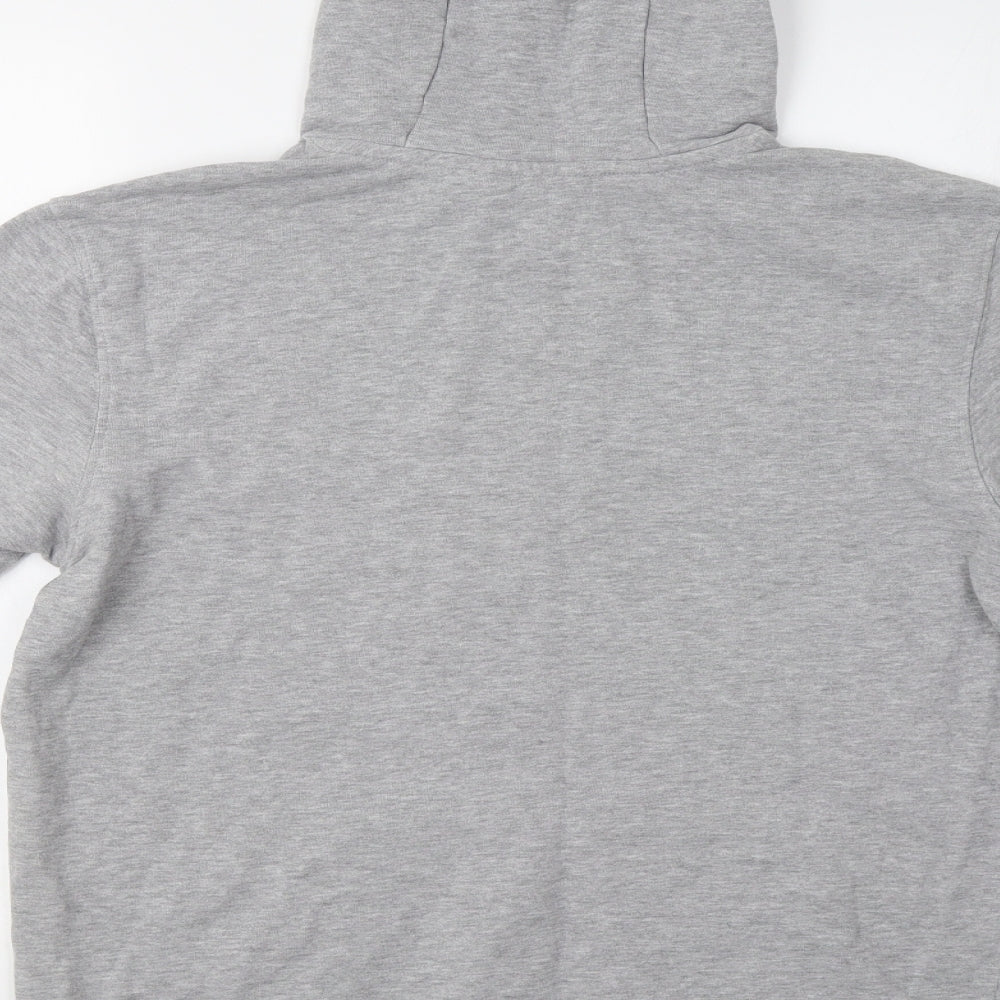 Very Womens Grey Pullover Hoodie Size M