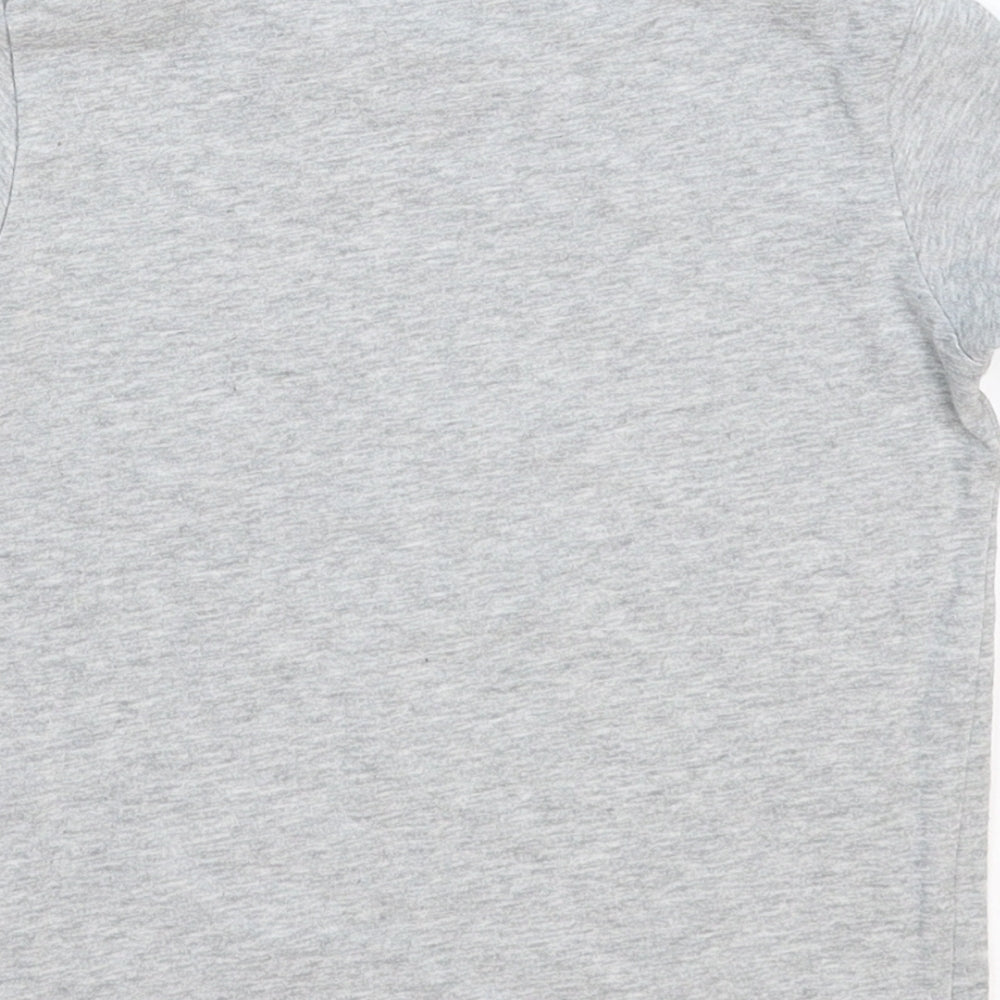 Denim & Co. Boys Grey Basic T-Shirt Size 3-4 Years