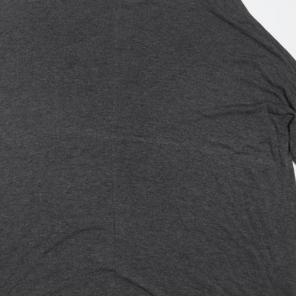 Atmosphere Womens Grey Basic T-Shirt Size 8