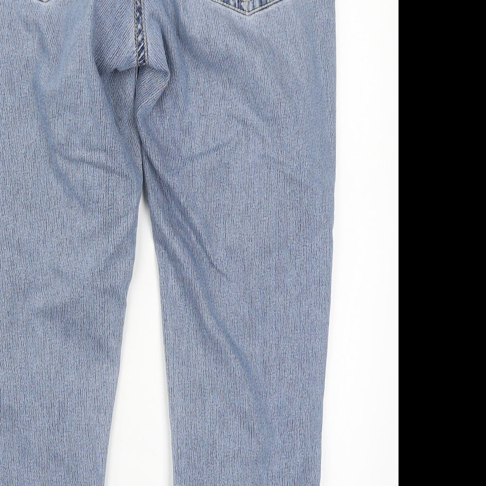 FRN Womens Blue Denim Cropped Jeans Size 28 in L23 in