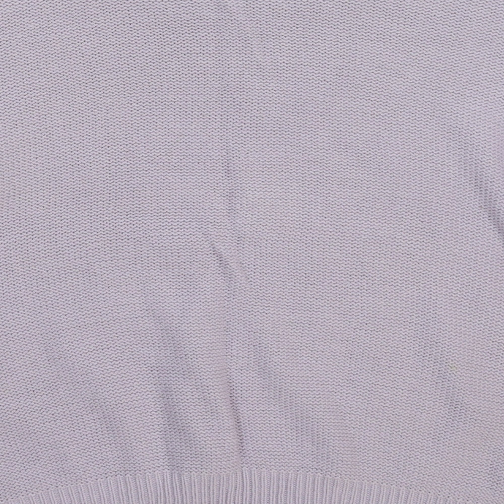 Moonlight Womens Grey Knit Pullover Jumper One Size