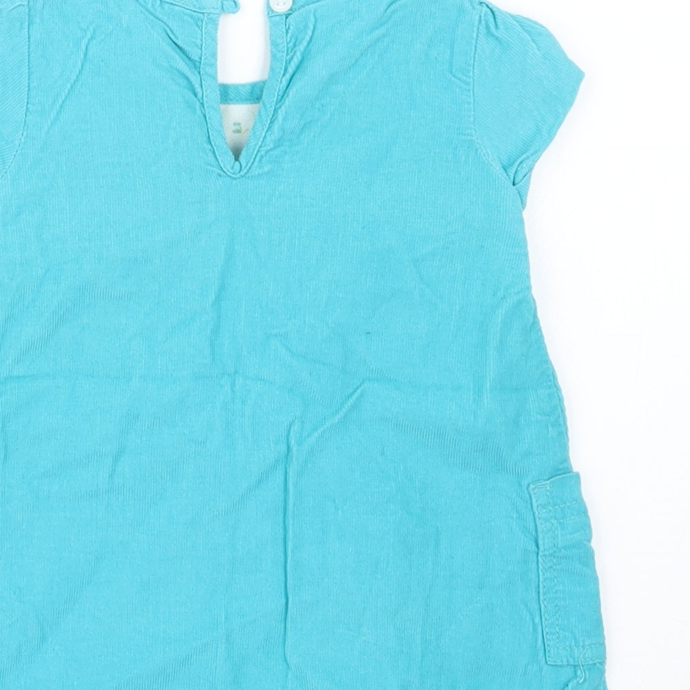 NEXT Girls Blue Basic T-Shirt Size 3-6 Months