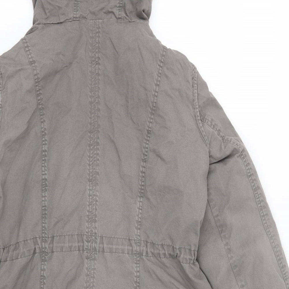 Dorothy Perkins Womens Grey Jacket Coat Size 12