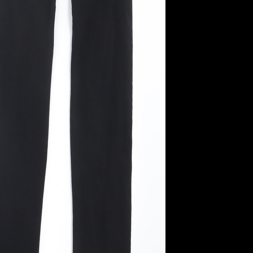 Preworn Womens Black Trousers Size XL L26 in