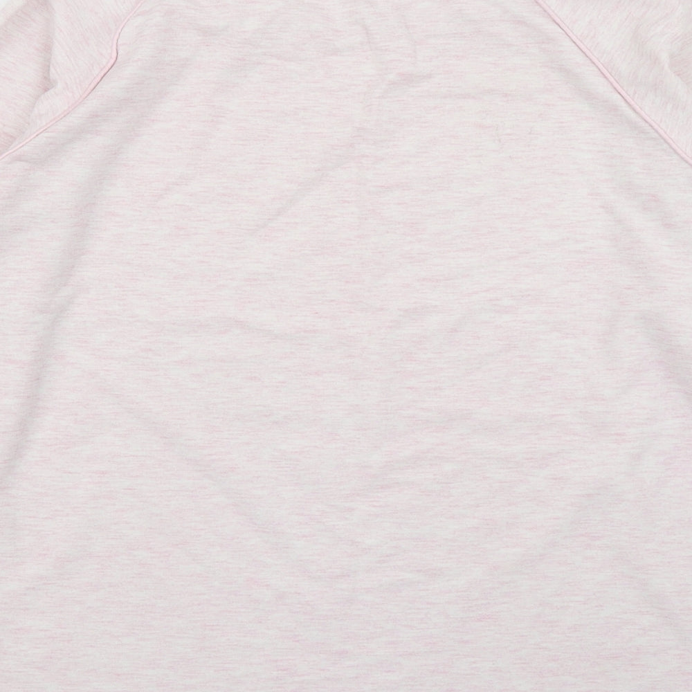 F&F Womens Pink Pullover Sweatshirt Size S