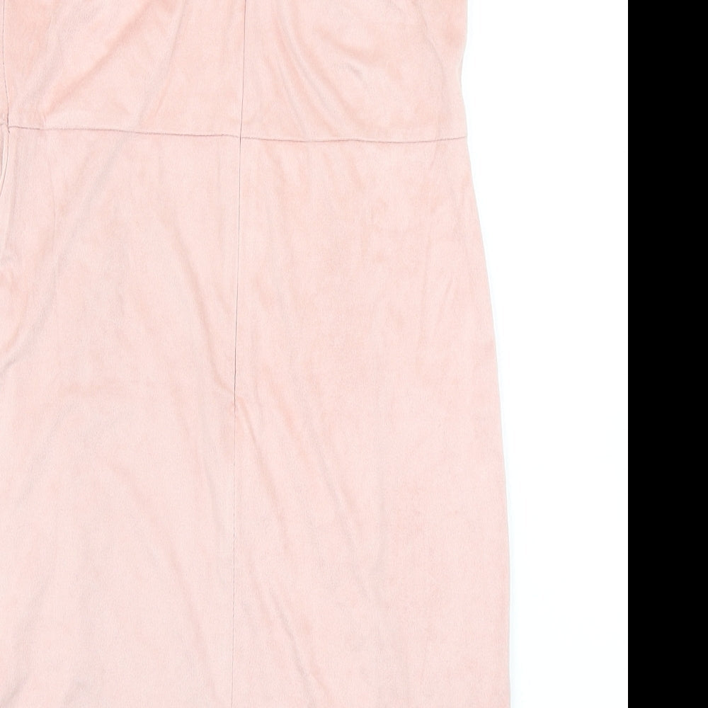ICL Womens Pink Bodycon Size L