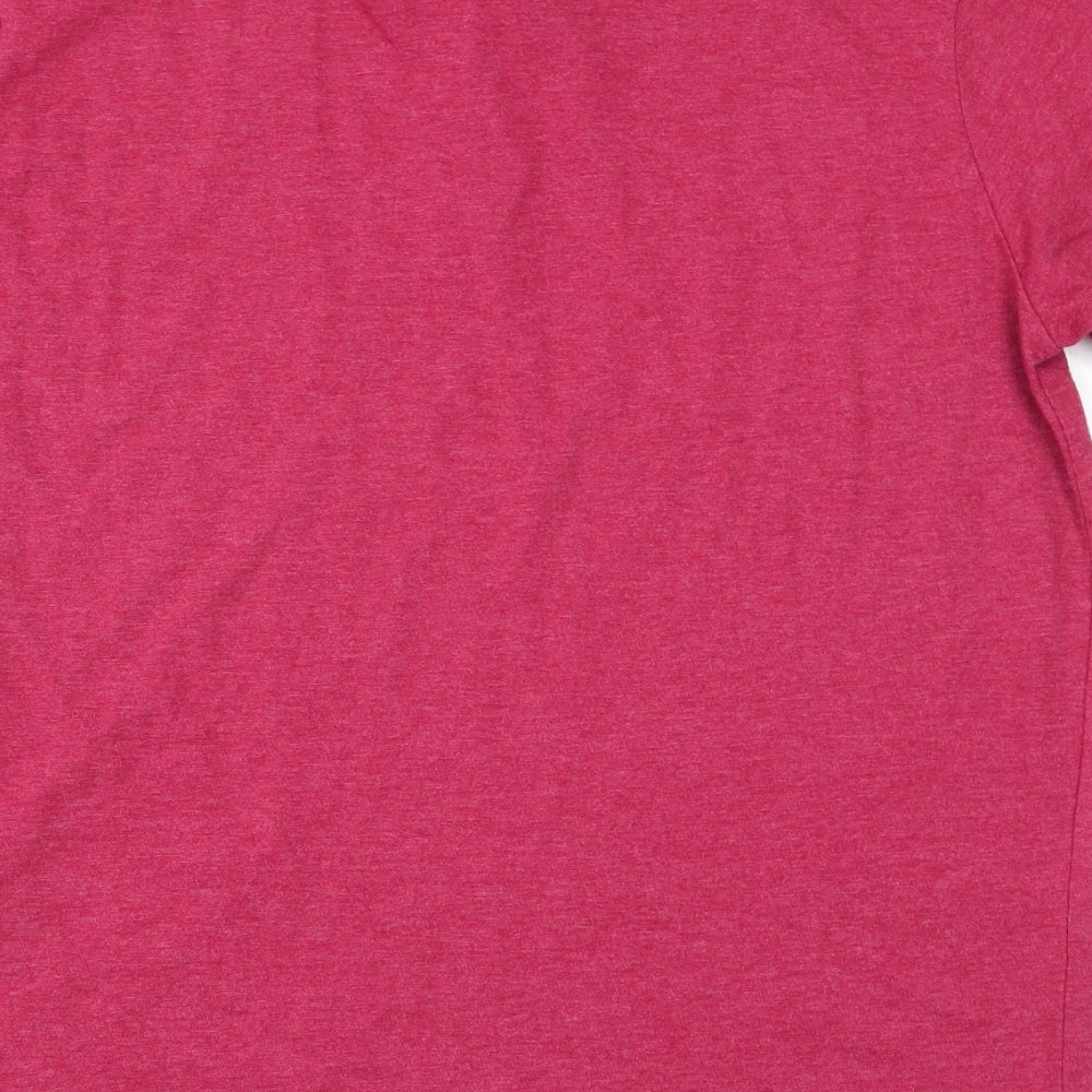 TU Mens Red Polo Size M