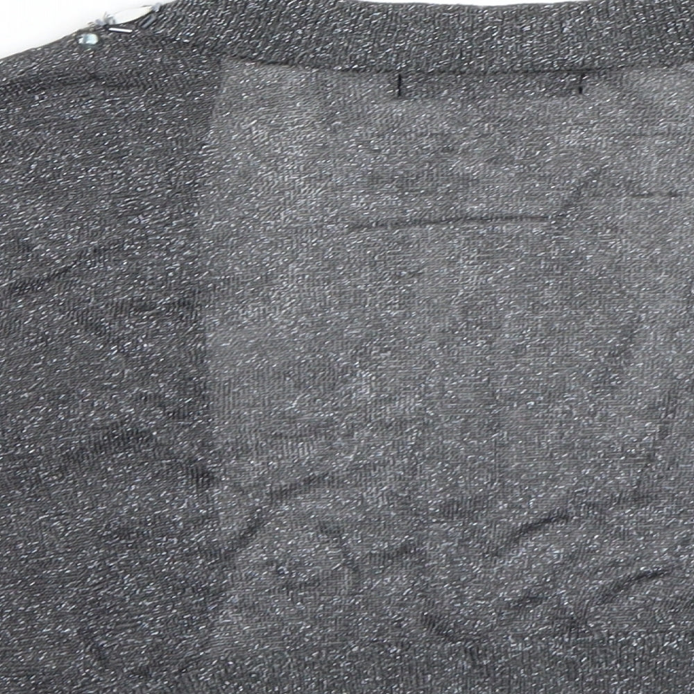photograph Womens Grey Cape Jumper Size XS